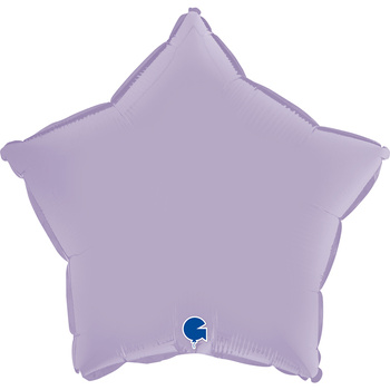 Balon Grabo 18'' Gwiazda Satynowa liliowa
