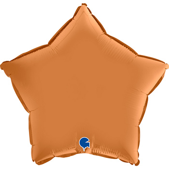 Balon Grabo 18'' Gwiazda satynowa karmelowa
