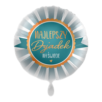 Balon foliowy 18" Najlepsza Dziadek - World´s Best Grandpa