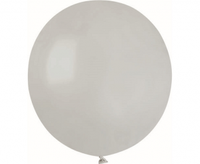 Balony G150 pastel 19" - szare 70/ 25 szt.