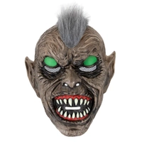 Maska Goblin z fluorescencyjnymi oczami 20,5x26cm