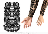 Tatuaż zmywalny "Zabójcze dynie"