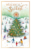 Kartka Świąteczna Choinka 