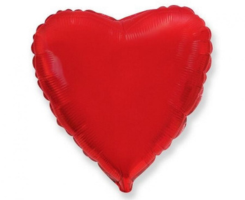Balon foliowy 18" FX - "Serce" (czerwone)