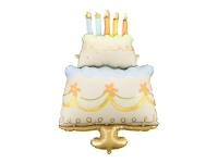 Balon foliowy Tort, 62x104 cm