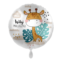 Balon foliowy 18" - Witaj Maluszku