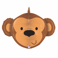Balon Grabo  27"/69 cm Małpa 3D 