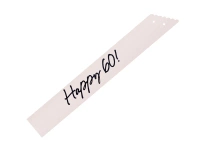Szarfa Happy 60, krem, 76 cm