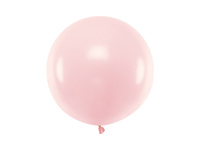 Balon okrągły 60cm, Pastel Pale Pink
