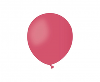 Balony A50 pastel 5" - czerwone 05/ 100 szt.