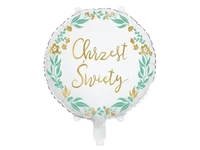 Balon foliowy ''Chrzest Święty'', 45 cm, mix