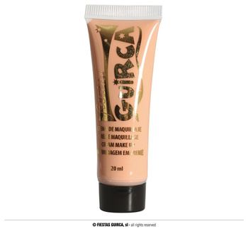 Farba krem do malowania twarzy, cielisty, 20ml