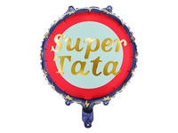 Balon foliowy Super Tata, 45 cm,