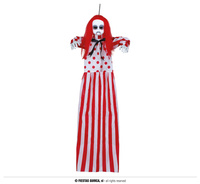 Dekoracja wisząca Klaun 100cm