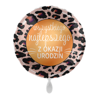 Balon foliowy 18" Wszystkiego Najlepszego - Wild Wild Birthday