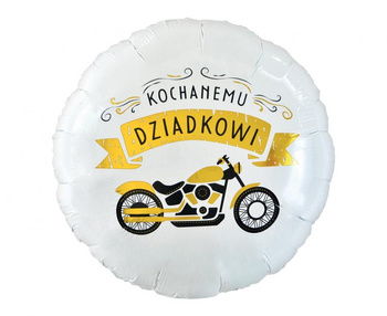 Balon foliowy Kochanemu Dziadkowi, 18"