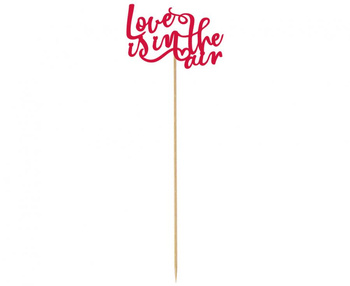 Dekoracja papierowa Love is in the air, 10x30 cm