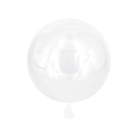 Balon Bobo Przeźroczysty Plastikowy 18", 10szt 