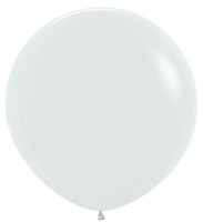 Balony White Pastel 36", 1 szt