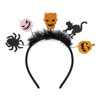 Opaska Halloween Kokardy Pająk i Spółka