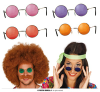 Okulary hippie, mix kolorów 