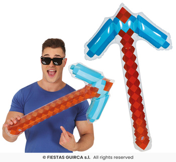 Dmuchaniec Miecz Diamentowy Kilof, Pixel