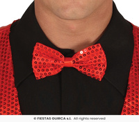 Czerwona Muszka cekinowa