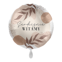 Balon foliowy 18" Welcome - Serdecznie Witamy 