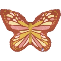Balon foliowy Boho Butterfly 29" - 74 cm
