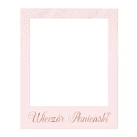 Ramka do zdjęć Wieczór Panieński rose gold DIY