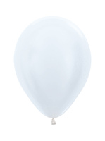 Balony Sempertex, Pearl White 10", 50 szt