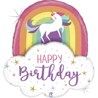 Balon foliowy Unicorn Rainbow 35'' - 89 cm