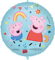   Balon foliowy 18" Peppa Pig Messy Play