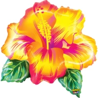 Balon Grabo Tropical Flower Yellow 26" - 66 cm 