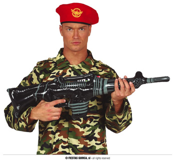 Dmuchany karabin żołnierza, atrapa dmuchaniec 