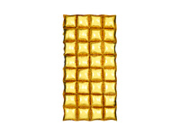 Balon foliowy kurtyna , złoty, 72x143 cm