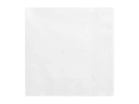 Serwetki trójwarstwowe, biały, 33x33cm