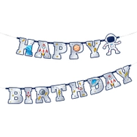 Baner Happy Birthday Kosmos 220x16cm