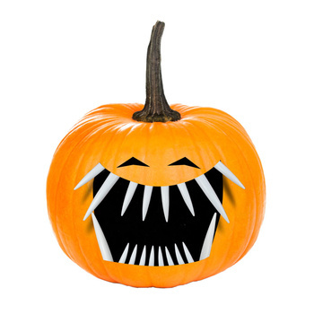 Halloweenowe zęby do dyni (18 szt.)