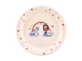 Talerzyki Koci Domek Gabi, mix, 23 cm