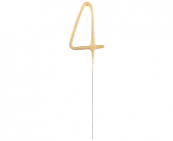 Złota cyfra 4 (zimny ogień)