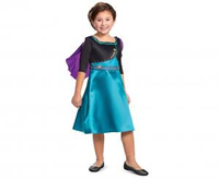 Strój Anna Queen Basic - Frozen 2 (licencja), rozm. M (7-8 lat)