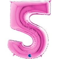 Balon foliowy Grabo Fuxia 5 - 26"/66cm