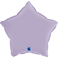 Balon Grabo 18'' Gwiazda Satynowa liliowa