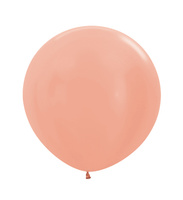 Balony Metallic Rose Gold 24", 1 szt