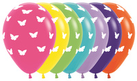 Balony Butterflies - Assortment 12",25 szt
