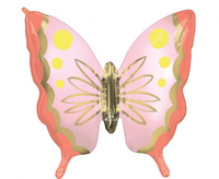 Balon foliowy 30", Soulful Blossom Butterfly