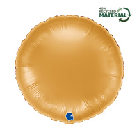Balon foliowy Grabo, Okrągły Złoty 18"