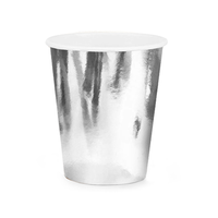 Kubeczki, srebrny, 220ml