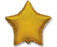 Balon foliowy JUMBO FX - "Gwiazda" (złota)